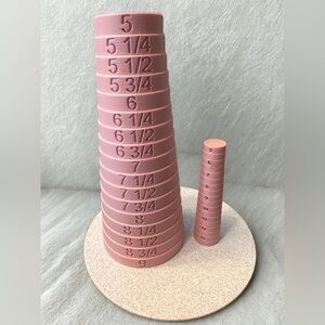 3D Printed Ring and Bracelet Sizer